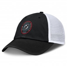 Бейсболка New Jersey Devils Fanatics Black/White Averie Trucker Бейсболка New Jersey Devils Fanatics Black/White Averie Trucker