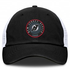 Бейсболка New Jersey Devils Fanatics Black/White Averie Trucker Бейсболка New Jersey Devils Fanatics Black/White Averie Trucker