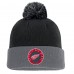 Шапка с помпоном Detroit Red Wings Fanatics Cuffed Knit - Black