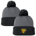 Женская шапка с помпоном Pittsburgh Penguins Fanatics Charcoal Cuffed Женская шапка с помпоном Pittsburgh Penguins Fanatics Charcoal Cuffed