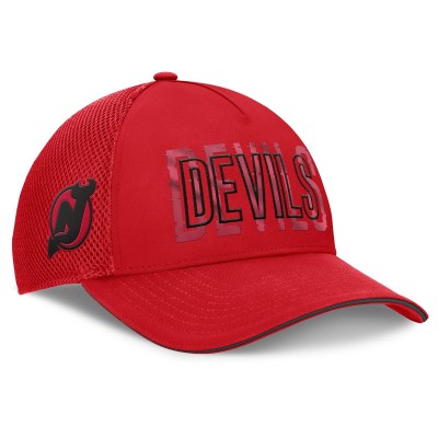 Бейсболка New Jersey Devils Fanatics Red Fundamental
