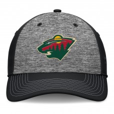 Бейсболка Minnesota Wild Fanatics Gray/Black Fundamental Top Shelf 2-Tone