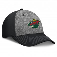 Бейсболка Minnesota Wild Fanatics Gray/Black Fundamental Top Shelf 2-Tone