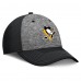 Бейсболка Pittsburgh Penguins Fanatics Gray/Black Fundamental Top Shelf 2-Tone