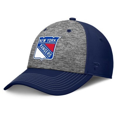 Бейсболка New York Rangers Fanatics Gray/Navy Fundamental Top Shelf 2-Tone