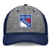 Бейсболка New York Rangers Fanatics Gray/Navy Fundamental Top Shelf 2-Tone