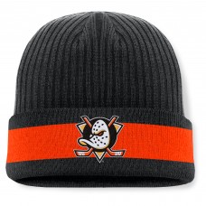 Шапка Anaheim Ducks Fanatics Black Blueliner Cuffed Knit
