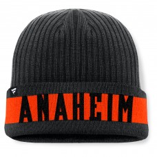 Шапка Anaheim Ducks Fanatics Black Blueliner Cuffed Knit