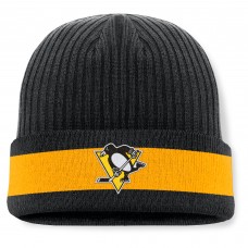 Шапка Pittsburgh Penguins Fanatics Black Blueliner Cuffed Knit