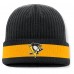 Шапка Pittsburgh Penguins Fanatics Black Blueliner Cuffed Knit