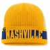 Nashville Predators Fanatics Gold Blueliner Cuffed Knit Hat