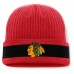 Шапка Chicago Blackhawks Fanatics Blueliner Cuffed Knit - Red