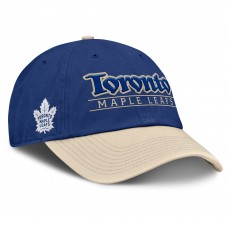 Бейсболка Toronto Maple Leafs Fanatics Blue/Cream Heritage Home Ice Two-Tone