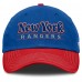 Бейсболка New York Rangers Fanatics Blue/Red Heritage Home Ice Two-Tone