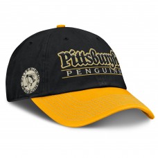 Бейсболка Pittsburgh Penguins Fanatics Black/Gold Heritage Home Ice Two-Tone