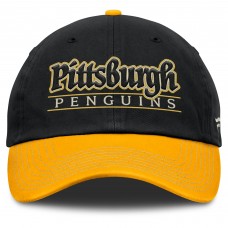 Бейсболка Pittsburgh Penguins Fanatics Black/Gold Heritage Home Ice Two-Tone