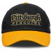 Бейсболка Pittsburgh Penguins Fanatics Black/Gold Heritage Home Ice Two-Tone