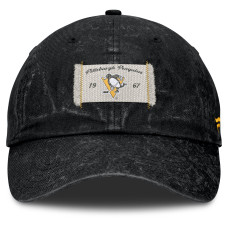 Женская бейсболка Pittsburgh Penguins Fanatics Black Heritage Away Game