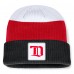 Шапка Detroit Red Wings Fanatics Heritage Showboat Color-Block Cuffed Knit - Black/Red