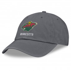 Бейсболка Minnesota Wild Fanatics Charcoal Washed