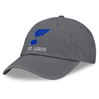 Бейсболка St. Louis Blues Fanatics Washed - Charcoal