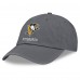 Бейсболка Pittsburgh Penguins Fanatics Charcoal Washed