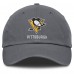 Бейсболка Pittsburgh Penguins Fanatics Charcoal Washed