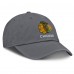 Бейсболка Chicago Blackhawks Fanatics Washed - Charcoal