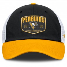 Бейсболка Pittsburgh Penguins Fanatics Black Fundamental One-Time