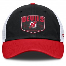 Бейсболка New Jersey Devils Fanatics Black Fundamental One-Time Trucker Бейсболка New Jersey Devils Fanatics Black Fundamental One-Time Trucker