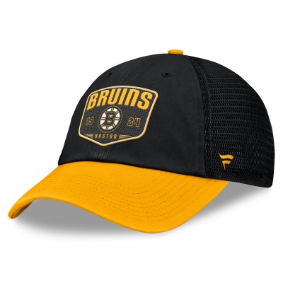 Бейсболка Boston Bruins Fanatics Black Fundamental One-Time