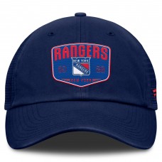 Бейсболка New York Rangers Fanatics Blue Fundamental One-Time Trucker