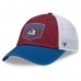 Бейсболка Colorado Avalanche Fanatics Burgundy Fundamental One-Time Trucker