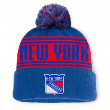 Шапка с помпоном New York Rangers Fanatics Navy Fundamental Enforcer