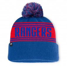 Шапка с помпоном New York Rangers Fanatics Navy Fundamental Enforcer