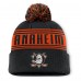 Шапка с помпоном Anaheim Ducks Fanatics Black Fundamental