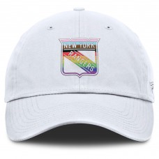 Бейсболка New York Rangers Fanatics White PRIDE