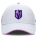 Бейсболка Vegas Golden Knights Fanatics White Authentic Pro Hockey Fights Cancer