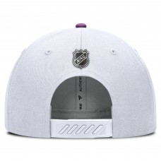 Бейсболка Anaheim Ducks Fanatics White Authentic Pro Hockey Fights Cancer