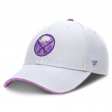 Бейсболка Buffalo Sabres Fanatics White Authentic Pro Hockey Fights Cancer