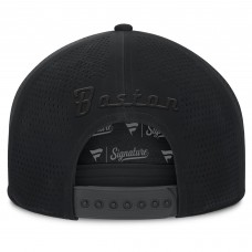 Boston Bruins Fanatics Black Front Office Adjustable Hat