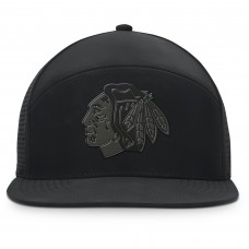 Бейсболка Chicago Blackhawks Fanatics Front Office - Black