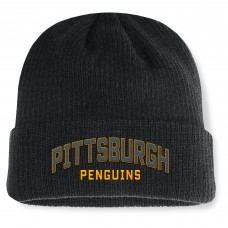 Pittsburgh Penguins Fanatics Black Andee Cuffed Beanie