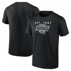 Los Angeles Kings Logo Athletic Black Coordinate T-Shirt