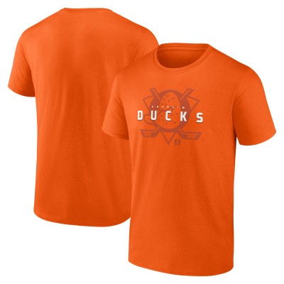 Футболка Anaheim Ducks Logo Athletic Orange Coordinate