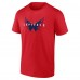 Футболка Washington Capitals Coordinate - Red