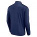 Washington Capitals Head-to-Head Raglan Quarter-Zip Top - Heather Navy