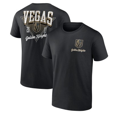 Футболка Vegas Golden Knights Logo Athletic Black Never Over