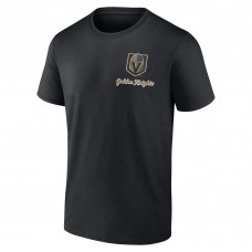 Футболка Vegas Golden Knights Logo Athletic Black Never Over