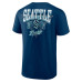 Seattle Kraken Logo Athletic Navy Never Over T-Shirt
